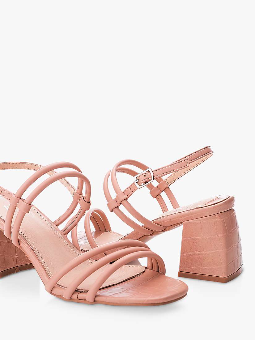 Buy Moda in Pelle Maliqa Patent Croc Block Heel Sandals Online at johnlewis.com