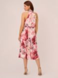 Adrianna Papell Chiffon Bias Dress, Pink/Multi, Pink/Multi