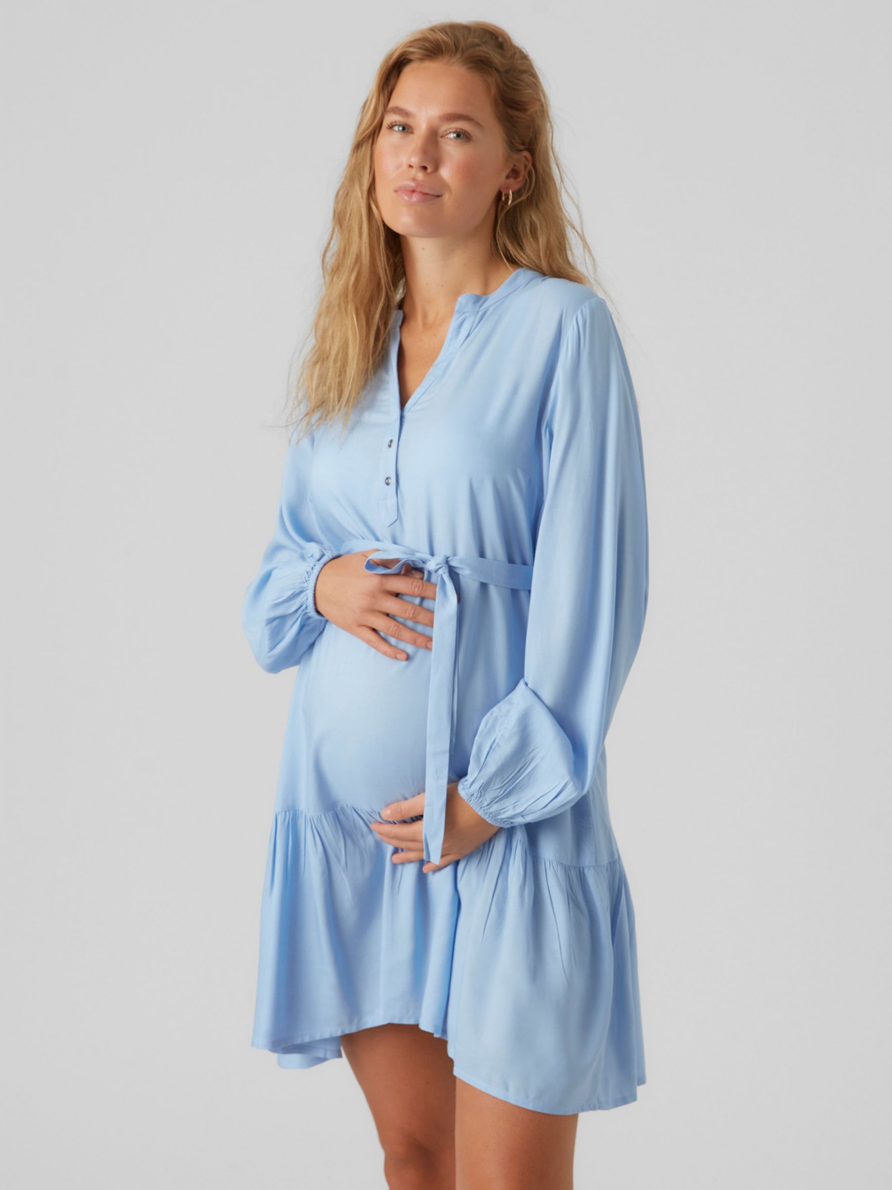 MAMALICIOUS Dress 'Macy' in Night Blue