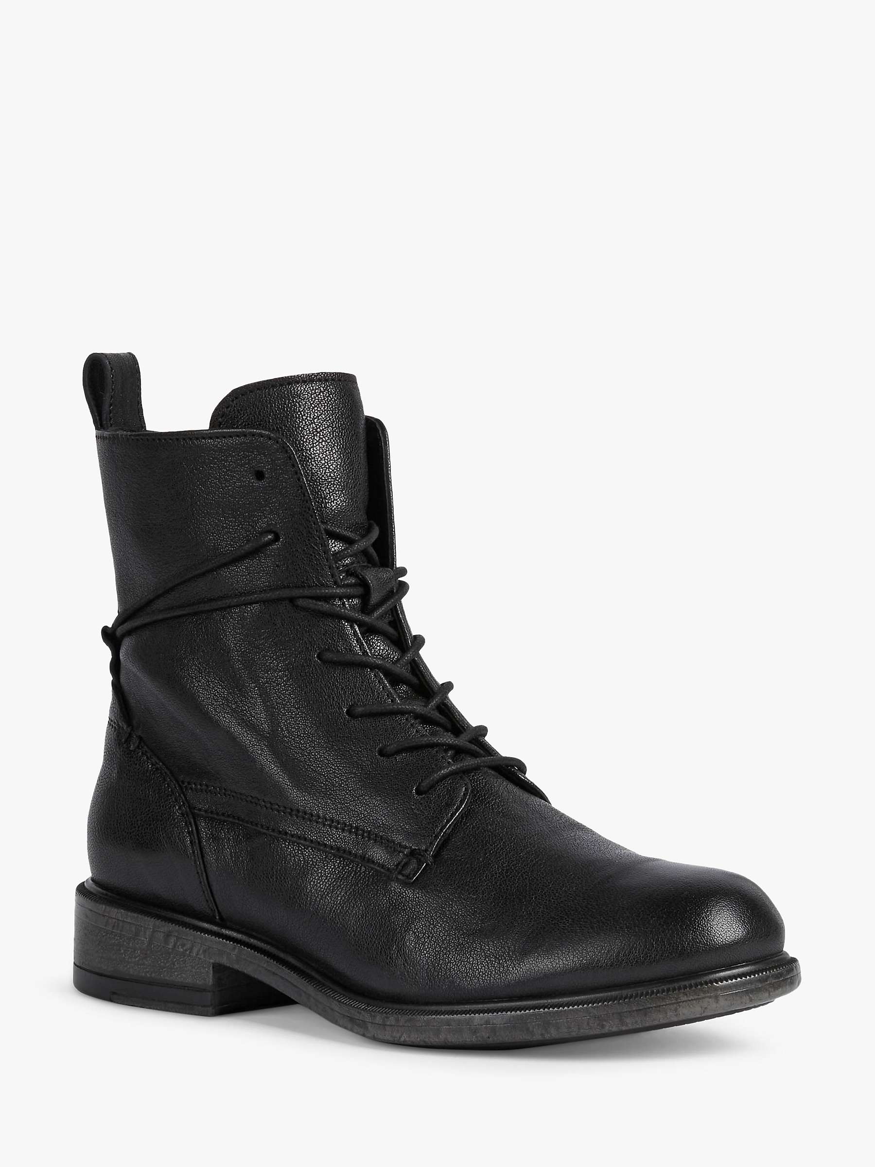 Buy Geox Catria Leather Lace Up Ankle Boots Online at johnlewis.com