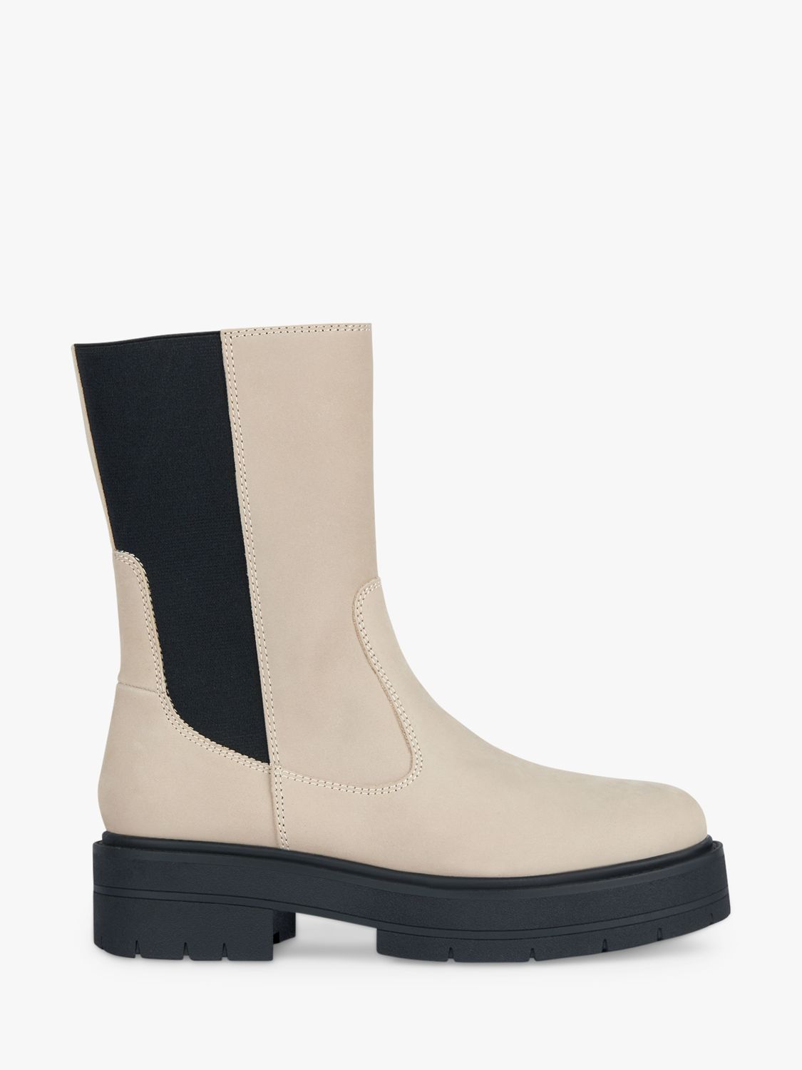 Geox D Spherica EC7 Ankle Boot, Sand at John Lewis & Partners