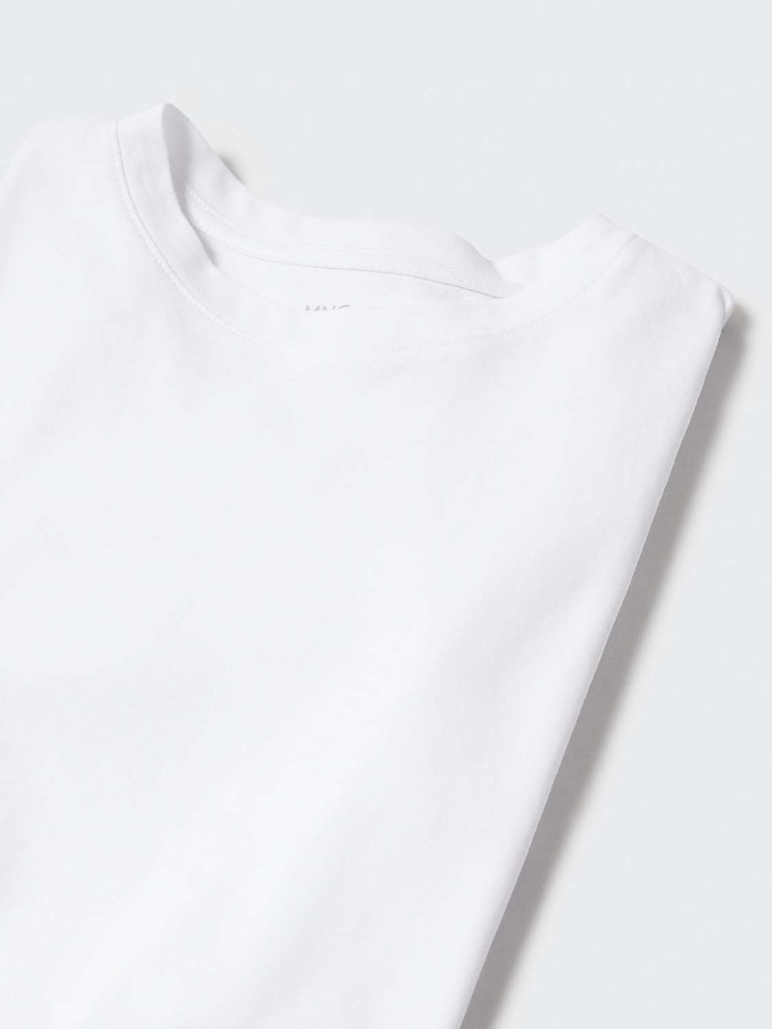 Buy Mango Chalaca Classic Cotton T-Shirt Online at johnlewis.com
