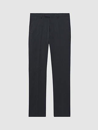 Reiss Eastbury Straight Fit Chino Trousers, Dark Grey