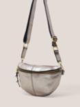 White Stuff Leather Sling Bag, Gold