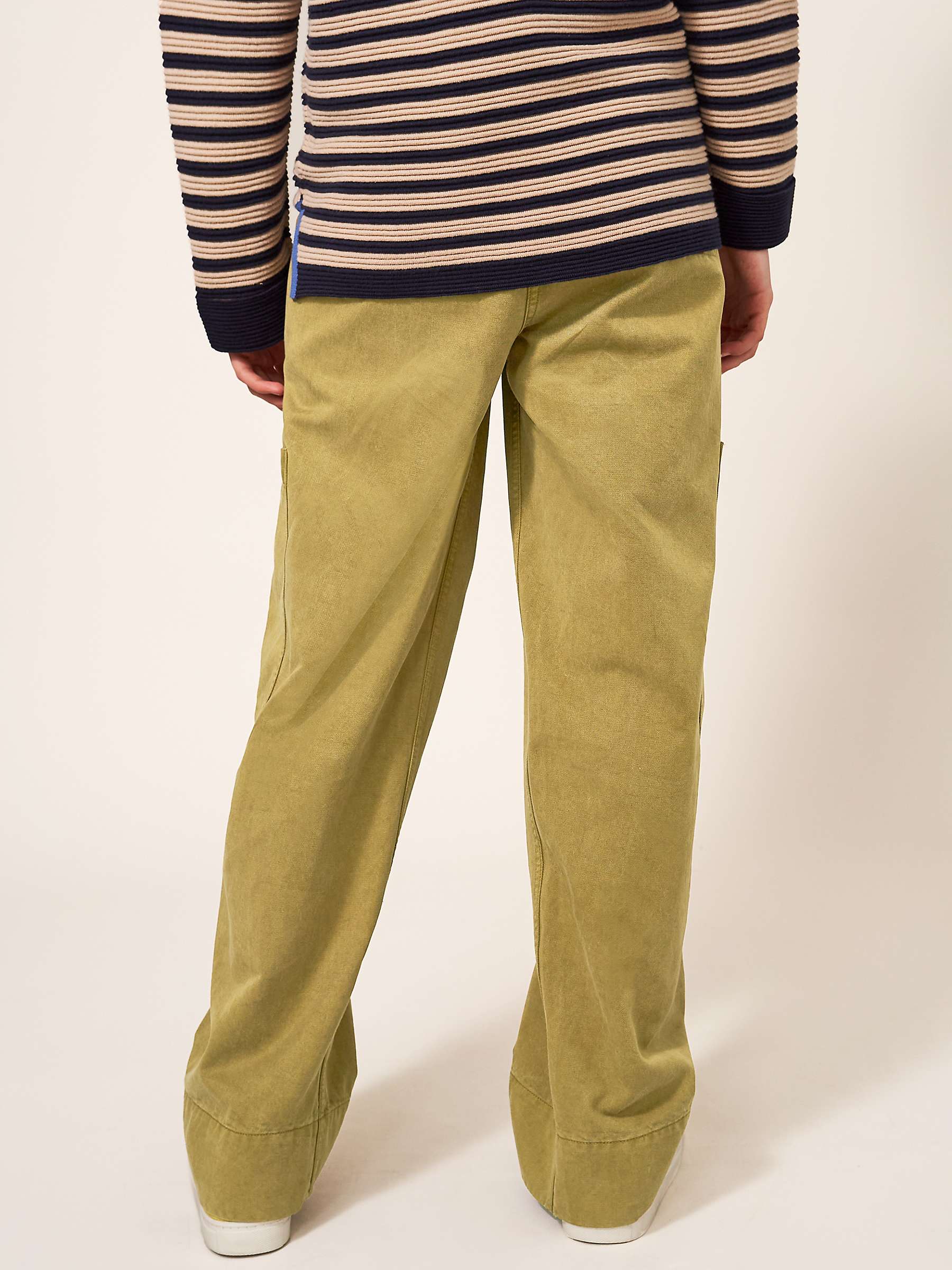 Buy White Stuff Carlie Wide Leg Cargo Trousers Online at johnlewis.com