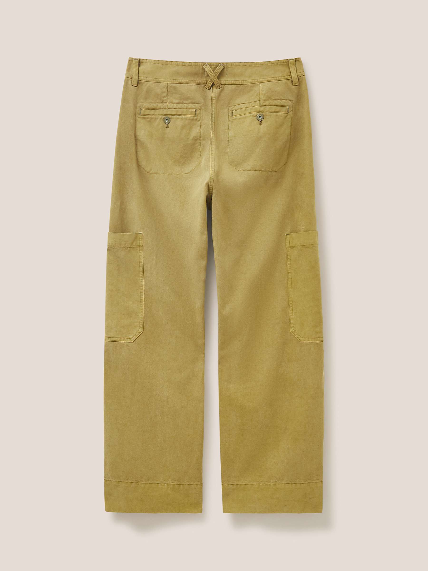 Buy White Stuff Carlie Wide Leg Cargo Trousers Online at johnlewis.com