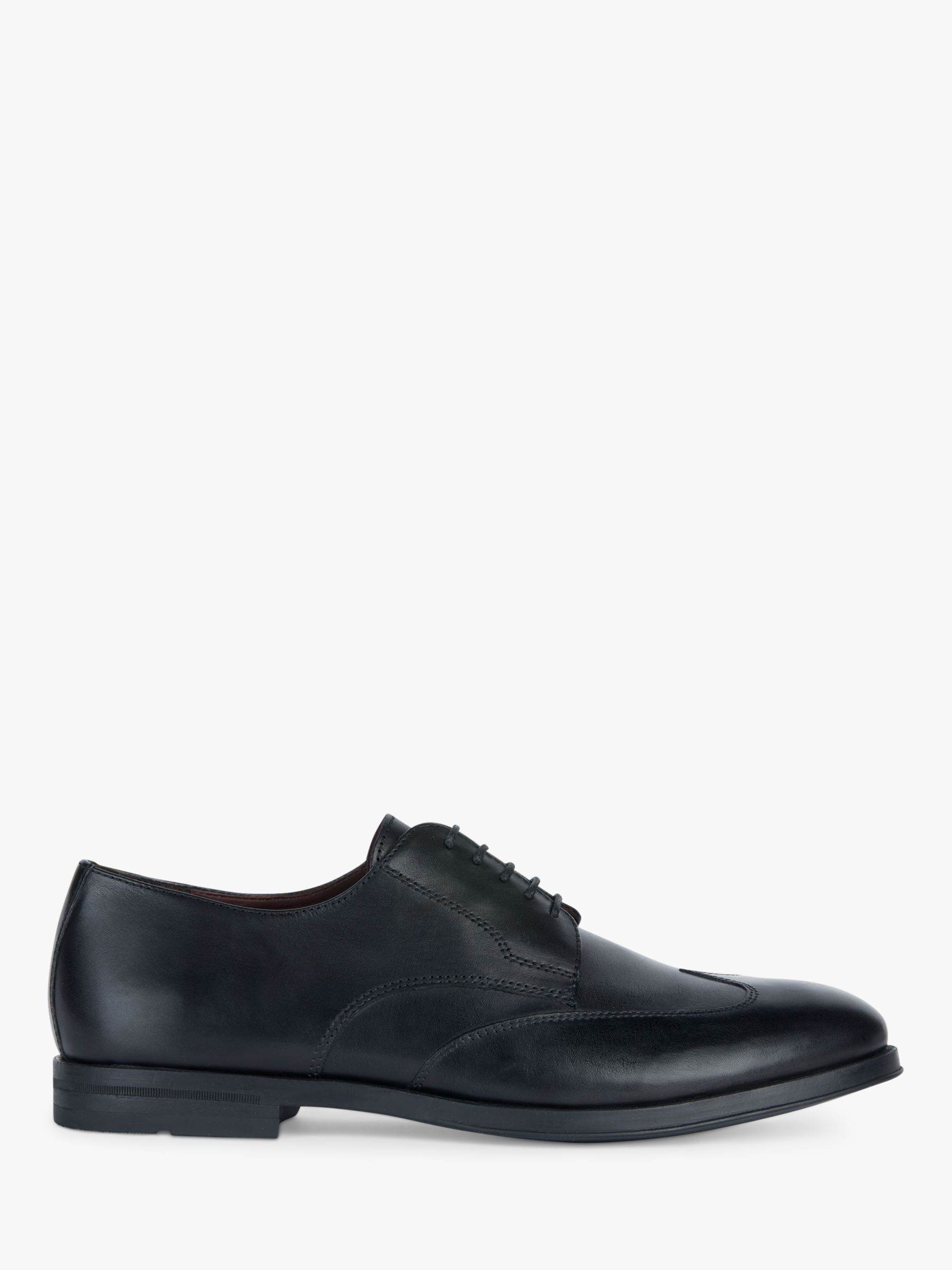 Geox Decio Oxford Shoes, Black at John Lewis & Partners