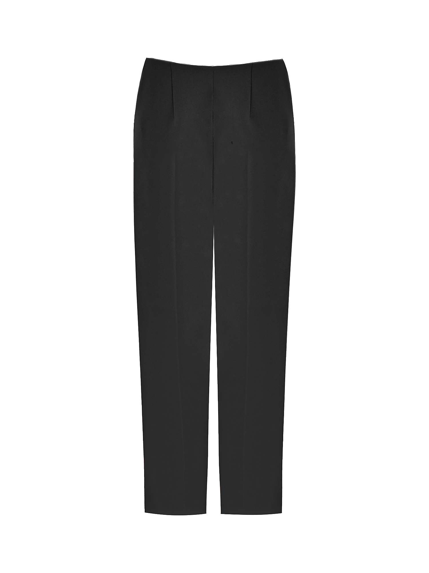 Buy Ro&Zo  Petite Side Zip Ponte Trousers, Black Online at johnlewis.com