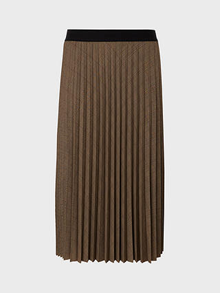 Gerard Darel Bettylou Pleated Skirt, Brown