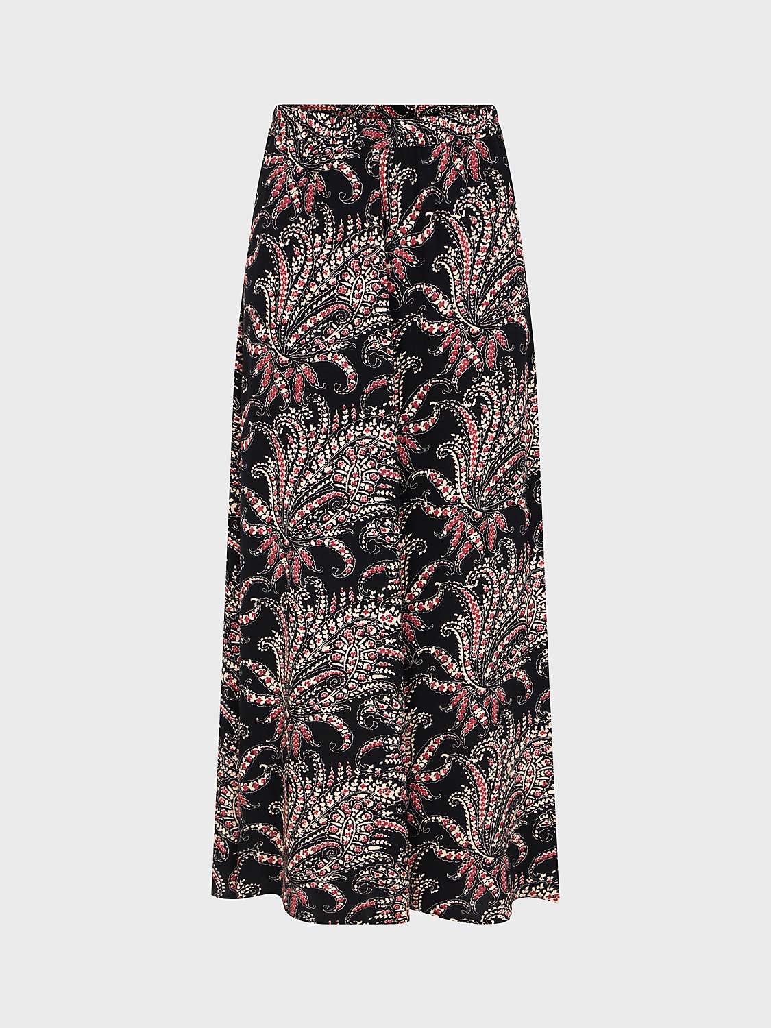 Buy Gerard Darel Bastian Midi Skirt, Black/Multi Online at johnlewis.com