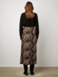 Gerard Darel Bastian Midi Skirt, Black/Multi, Black/Multi