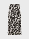 Gerard Darel Bastian Midi Skirt, Black/White
