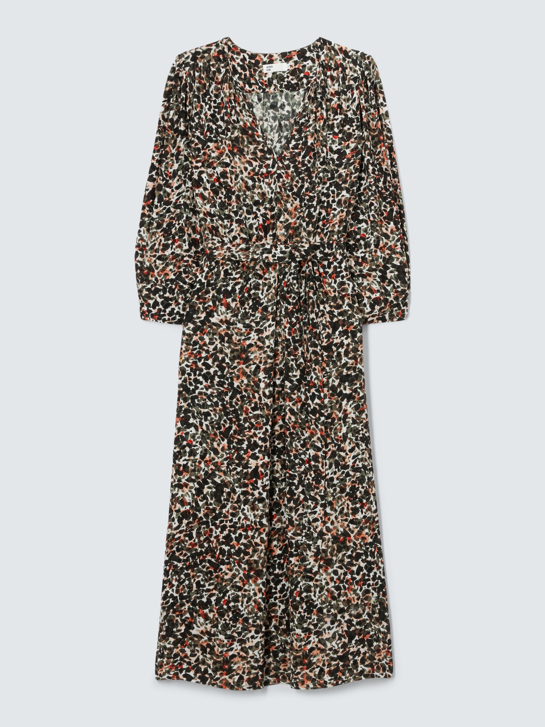 AND/OR Beth Mosaic Midi Dress, Multi, 6