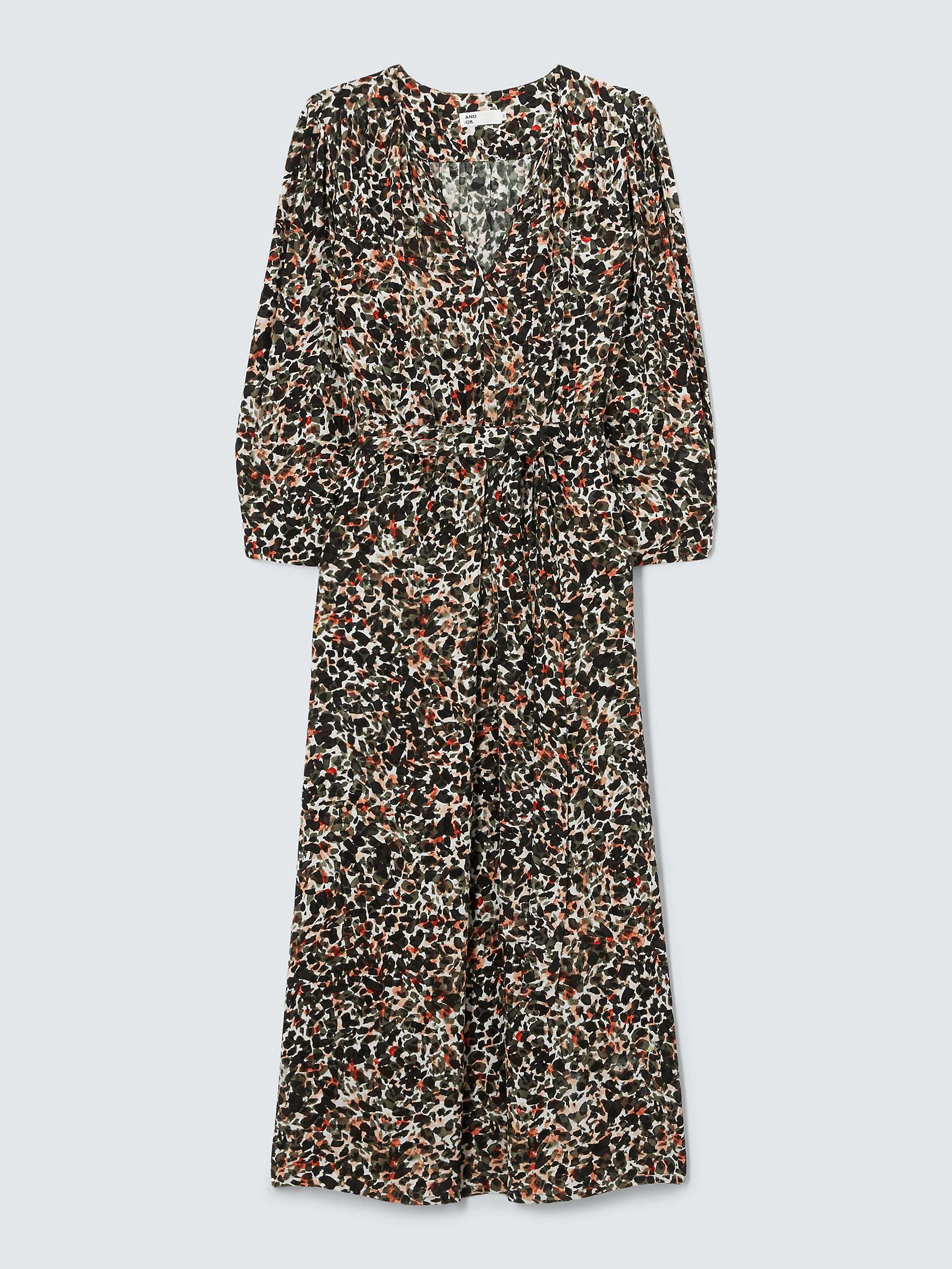 Buy AND/OR Beth Mosaic Midi Dress, Multi Online at johnlewis.com