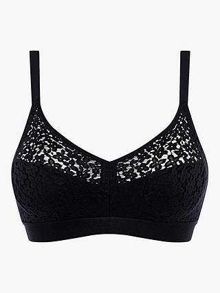 Chantelle Norah Comfort Non-Wired Support Bra, Black 