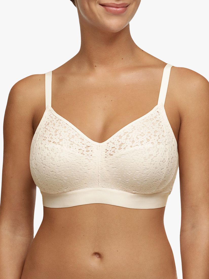 Buy Non-Padded Non-Wired Demi Cup Bra in Mint Green - Cotton Rich