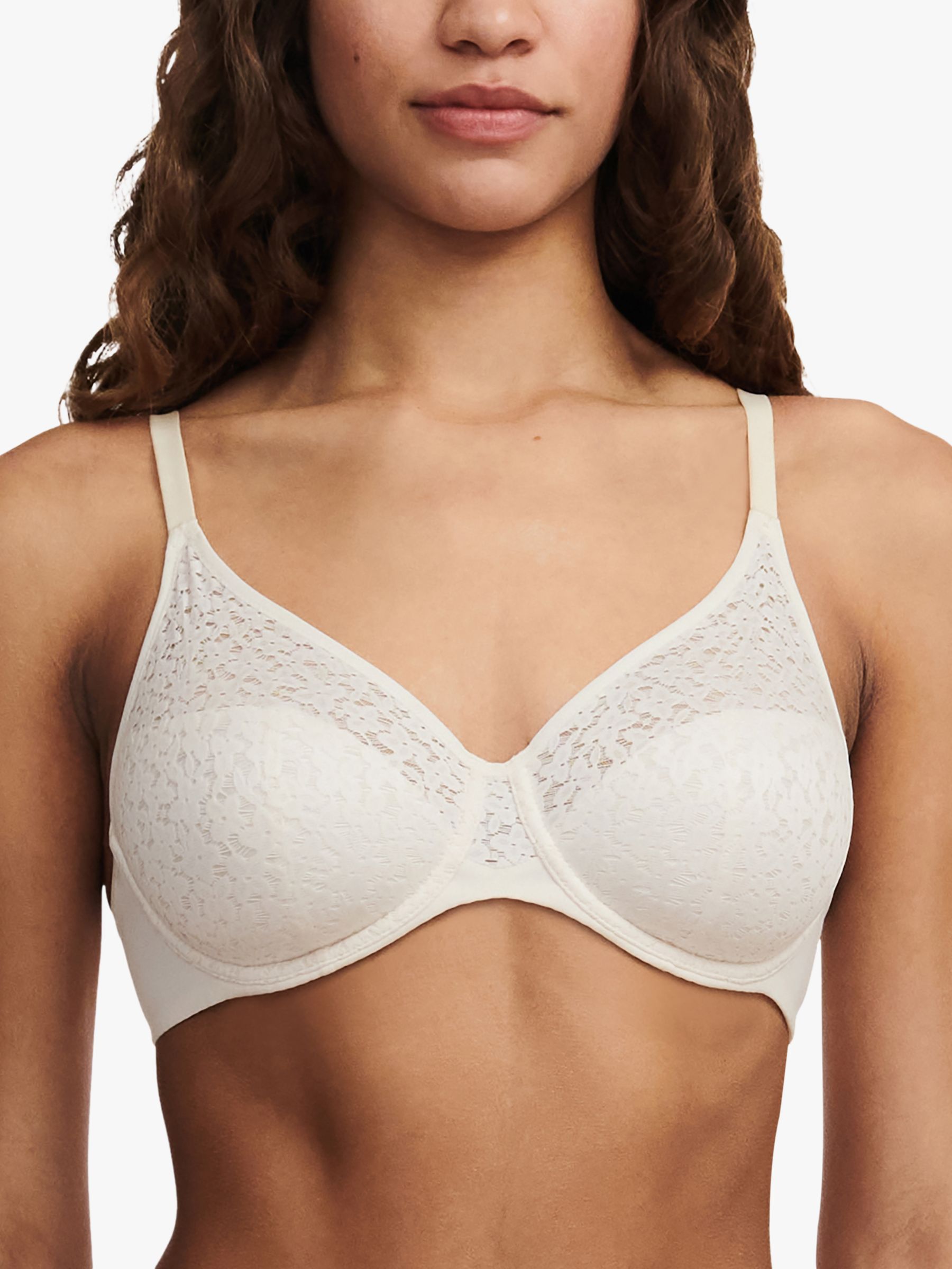 COLLECTION by John Lewis Cecile Mesh Underwired Bra or Matching Briefs -  White