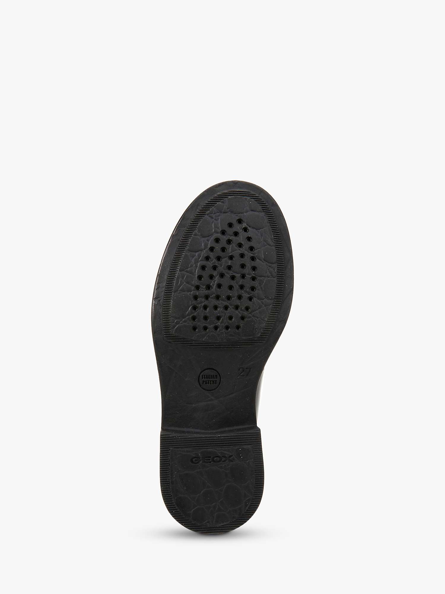 Buy Geox Kids' Agata Slip On Leather Loafers Online at johnlewis.com