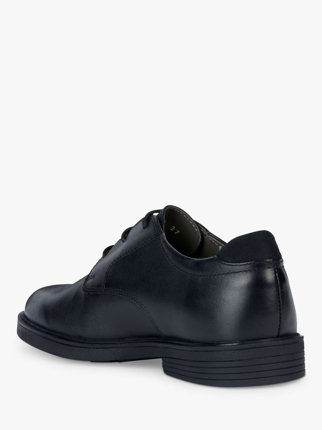 Geox Kids' Zheeno Oxford School Shoes, Black, 36