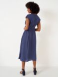 Crew Clothing Gemma Plain Dress, Navy Blue, Navy Blue