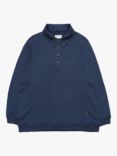 Far Afield Long Sleeve Luxury Polo Shirt, Insignia Blue