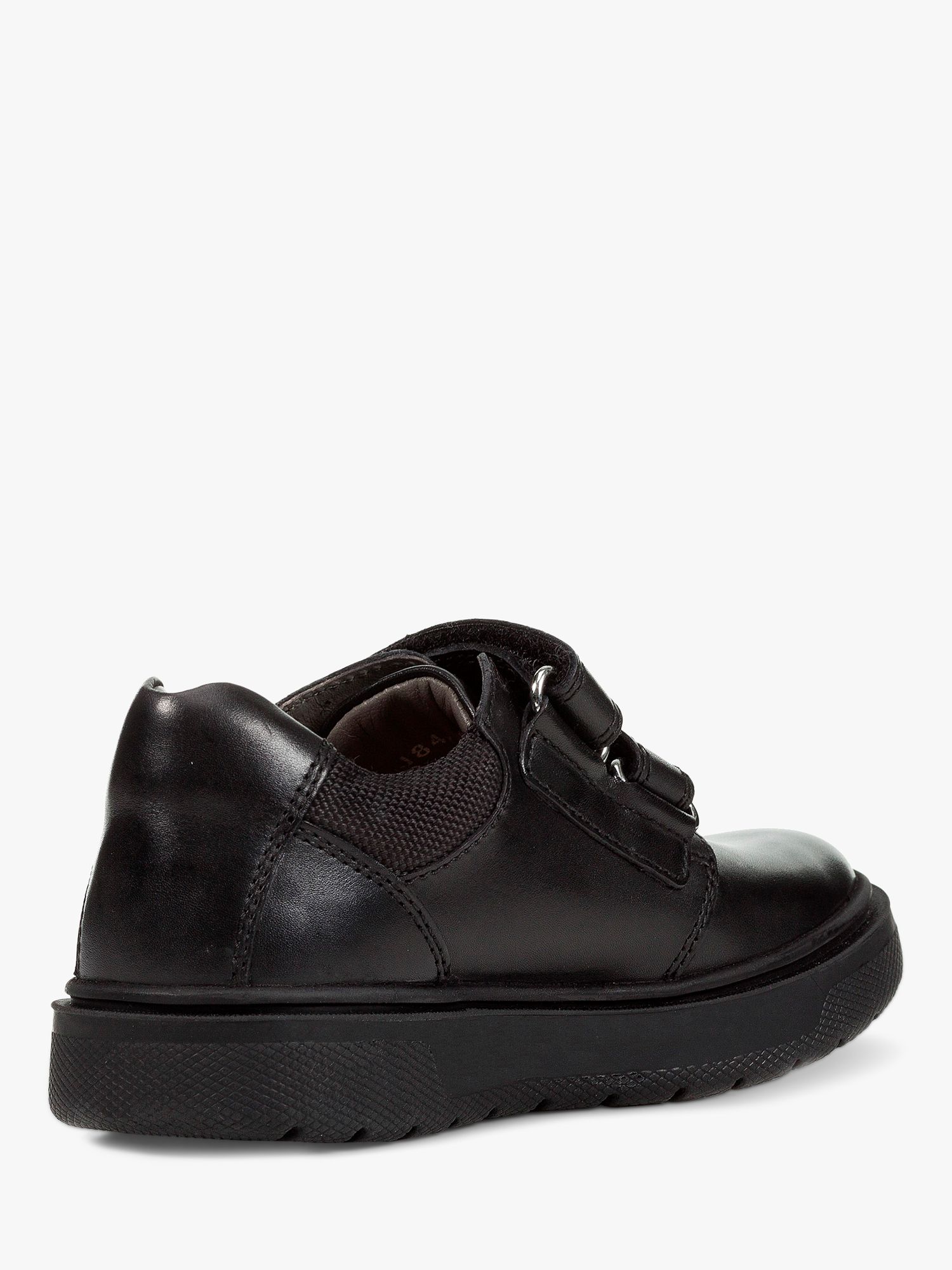 Buy Geox Kids' Riddock Riptape School Shoes, Black Online at johnlewis.com