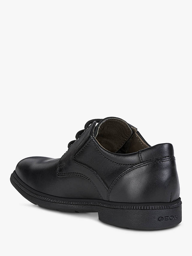 Geox Kids' Federico School Shoes, Black