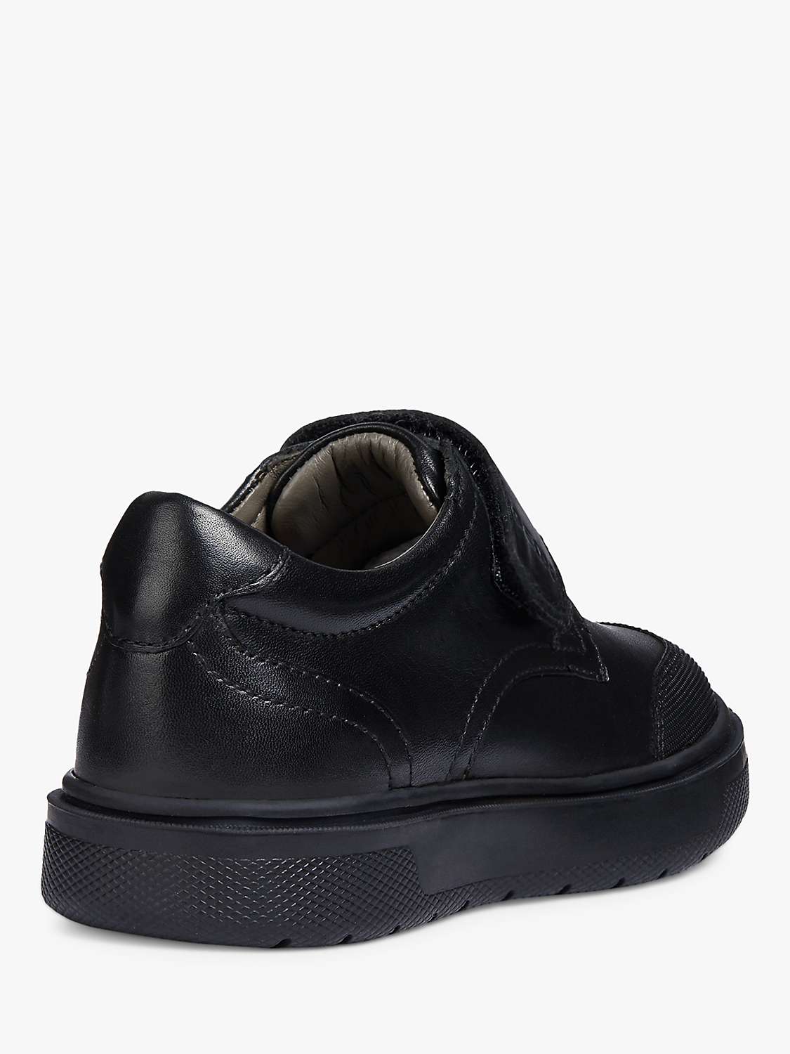 Buy Geox Kids' Riddock Riptape School Shoes, Black Online at johnlewis.com