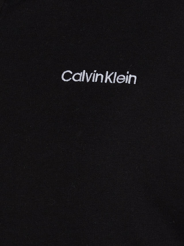 Calvin Klein Lounge Zip Up Hoodie, Black