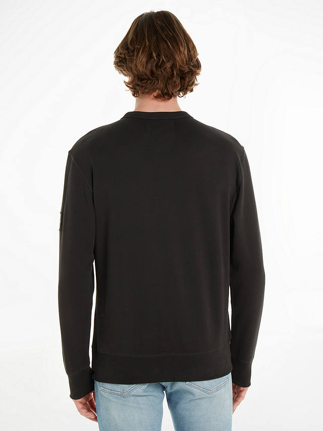 Calvin Klein Monologo Sweatshirt, Black