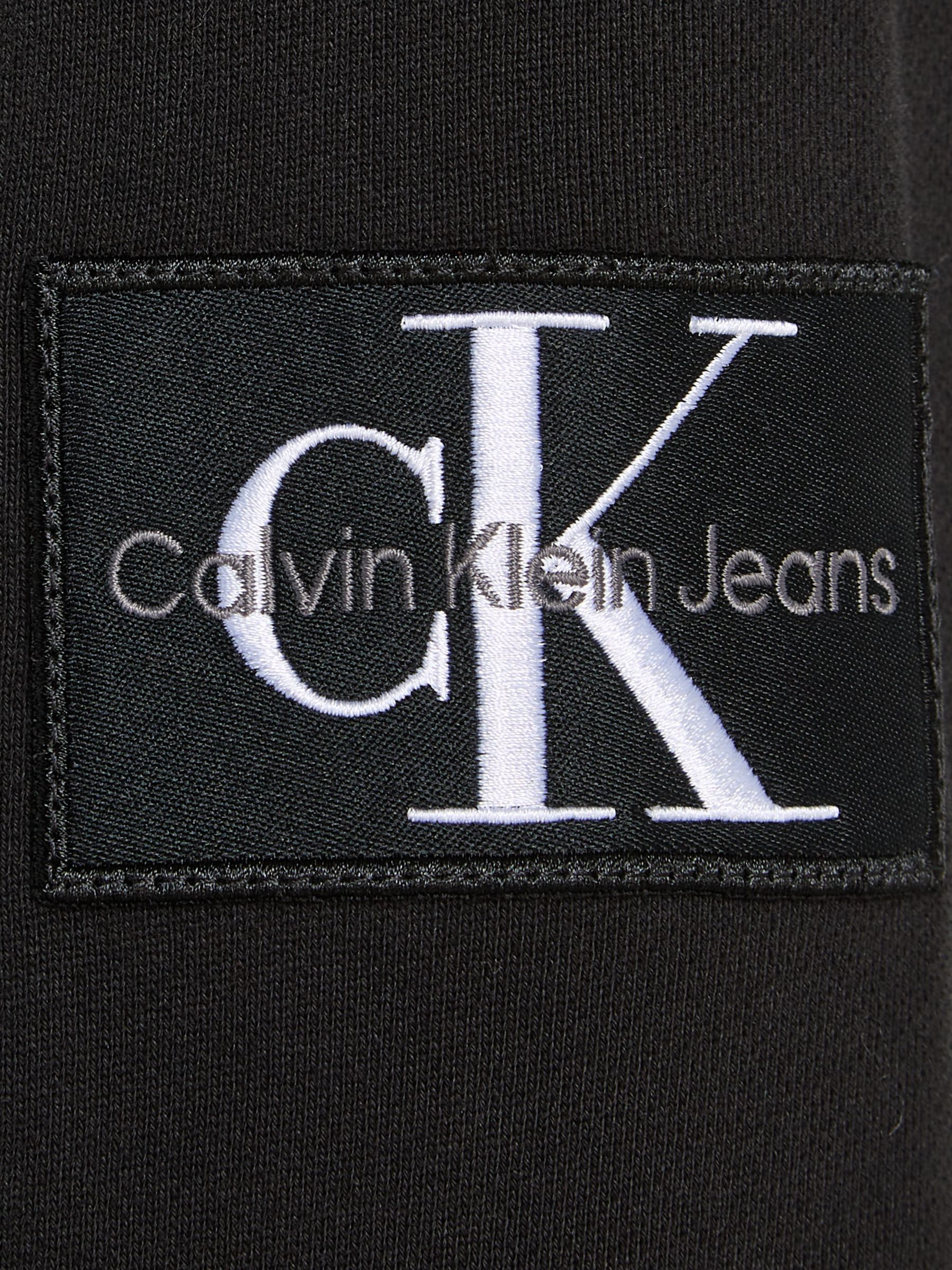 Calvin Klein Monologo Sweatshirt, Black, L