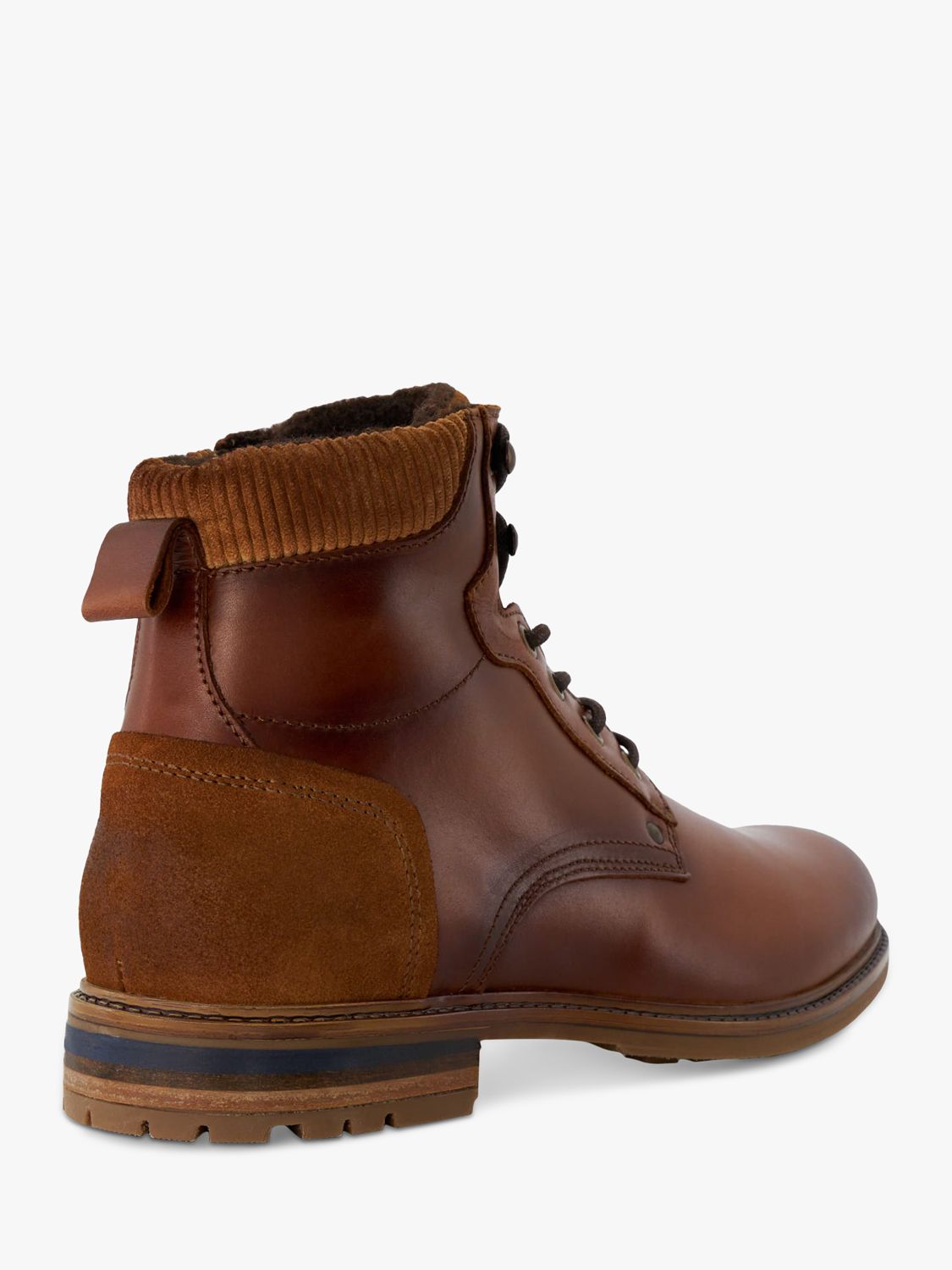 Dune Coltonn Leather Boots, Tan, EU40