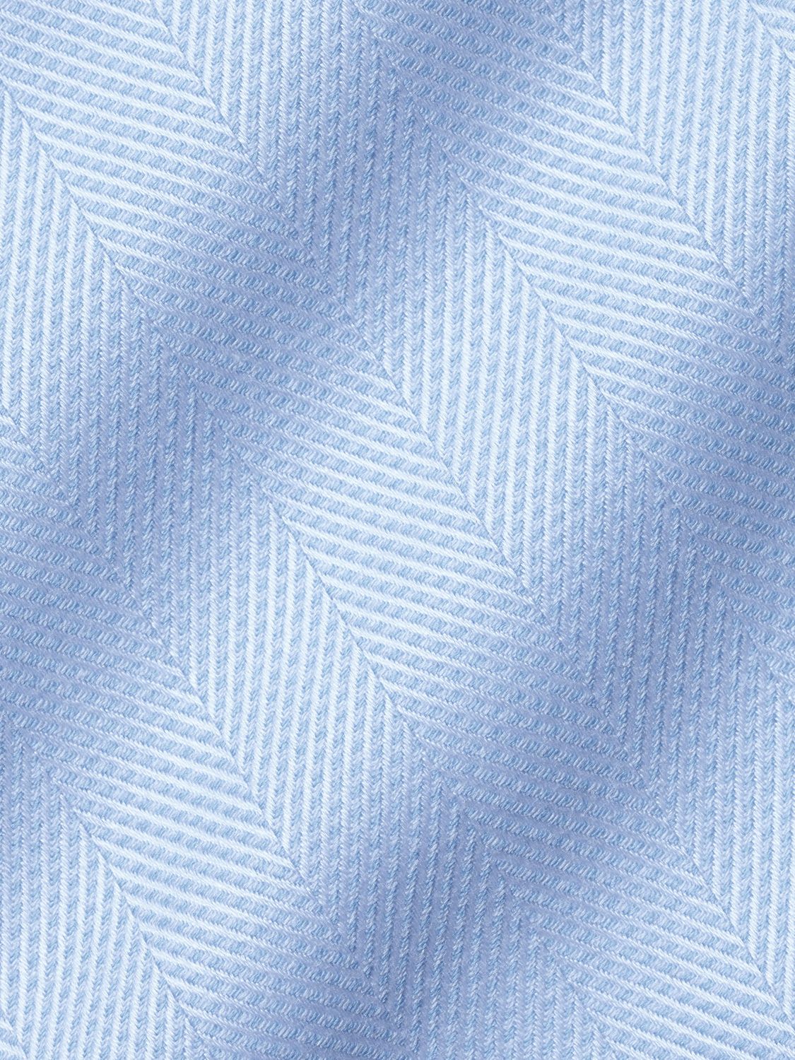 Buy Charles Tyrwhitt Cutaway Collar Non Iron Herringbone Shirt, Sky Blue Online at johnlewis.com