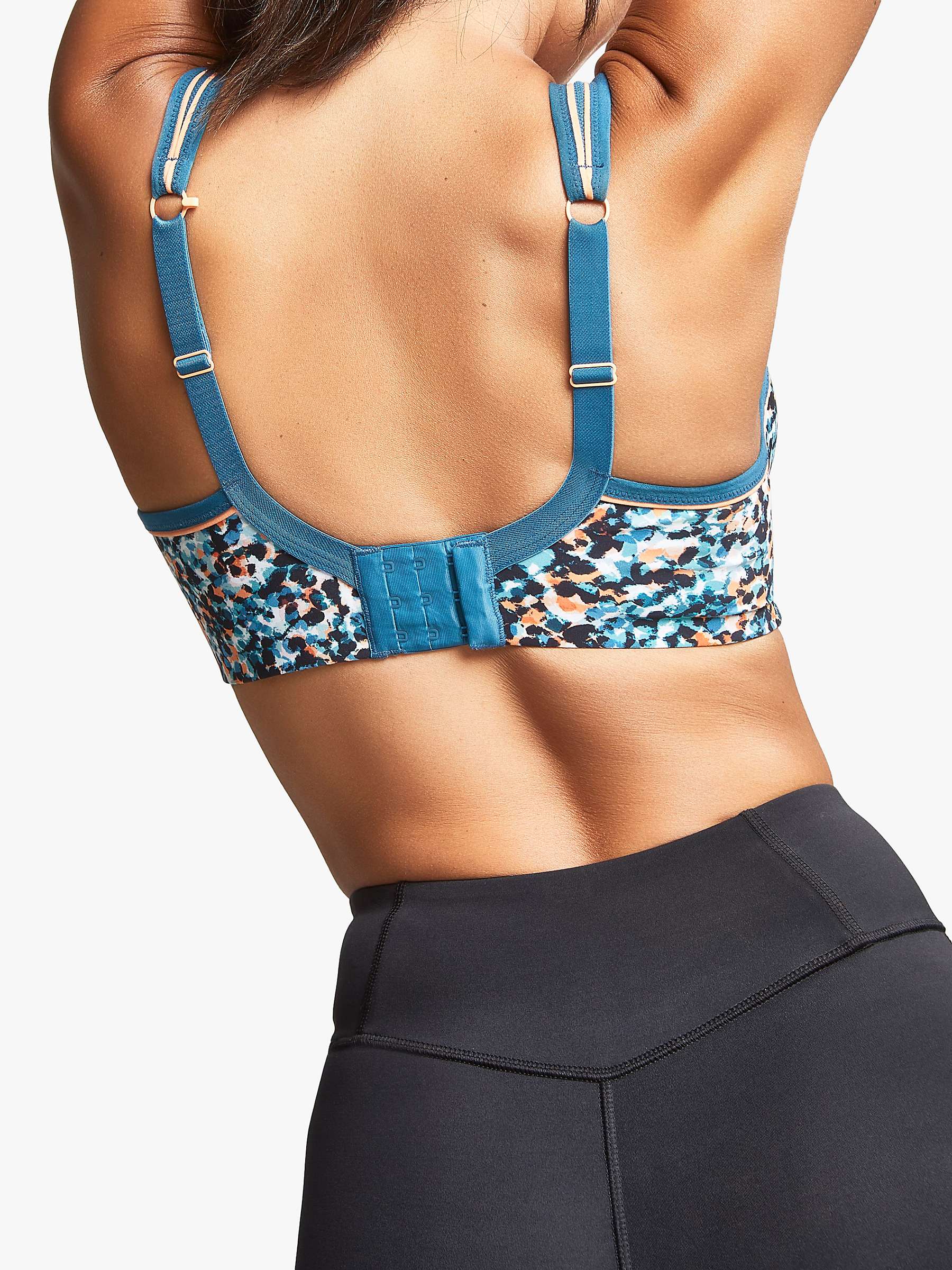 Buy Panache Abstract Animal Print Wired Sports Bra, Multi Online at johnlewis.com
