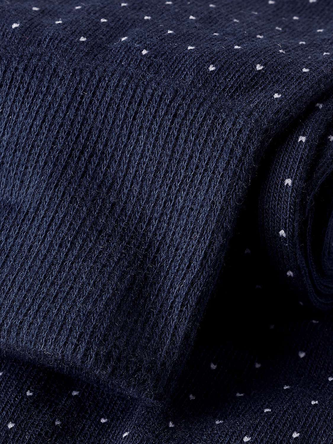 Buy Charles Tyrwhitt  French Micro Dash Socks, Navy & White Online at johnlewis.com