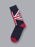 Charles Tyrwhitt Union Jack Socks, Navy