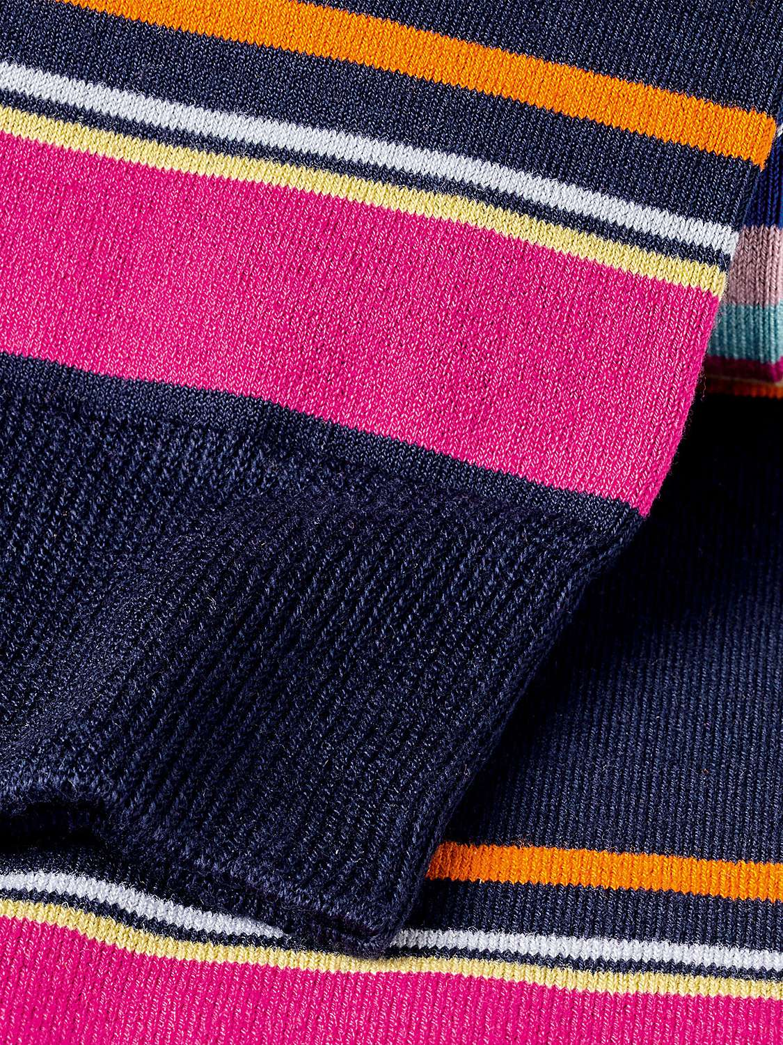 Charles Tyrwhitt Multi Block Stripe Socks, Navy/Multi at John Lewis ...