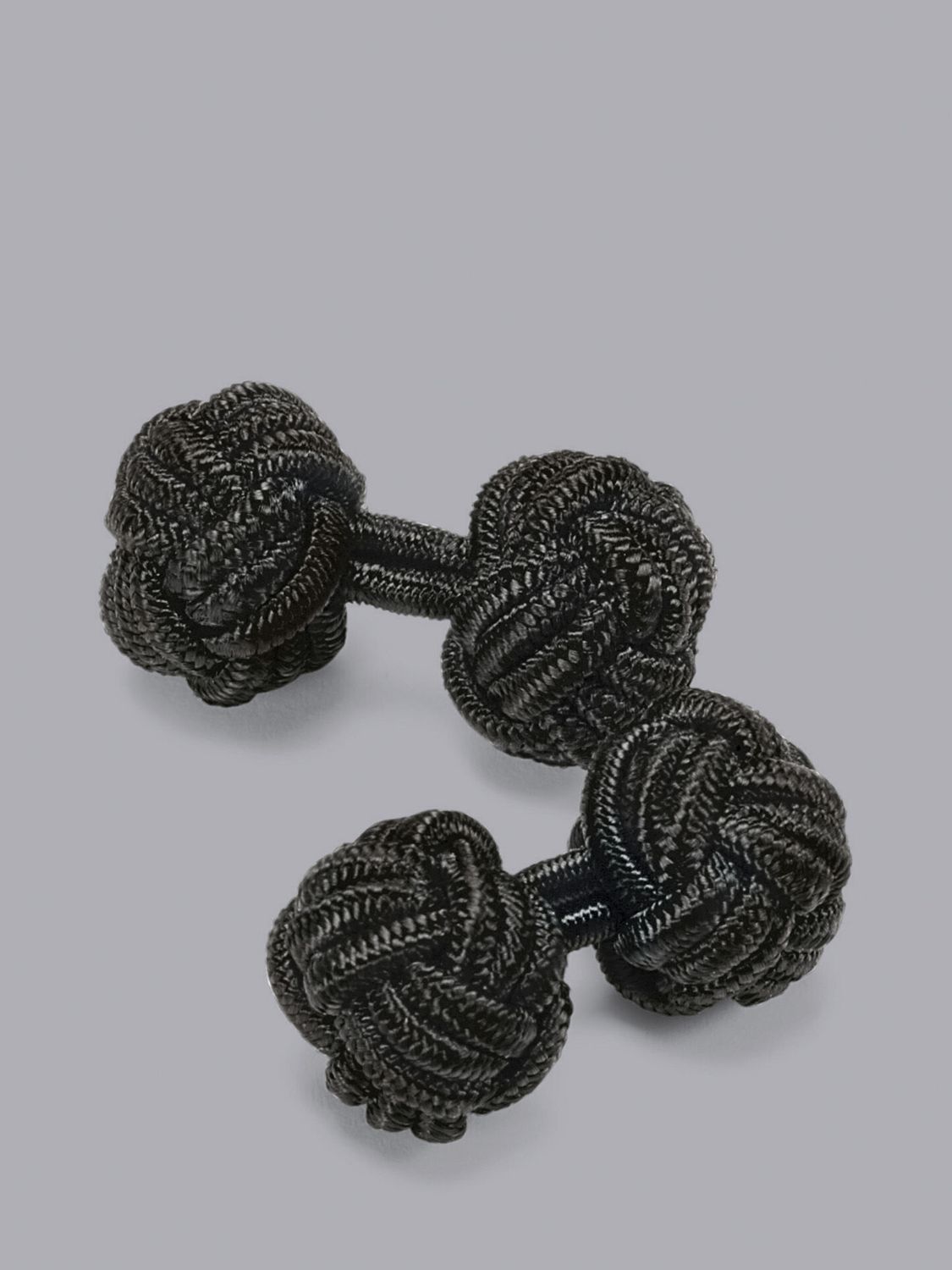 Charles Tyrwhitt Knot Cufflinks, Black, Black
