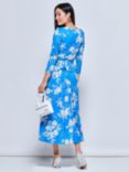 Jolie Moi Devorah Floral Print Jersey Maxi Dress