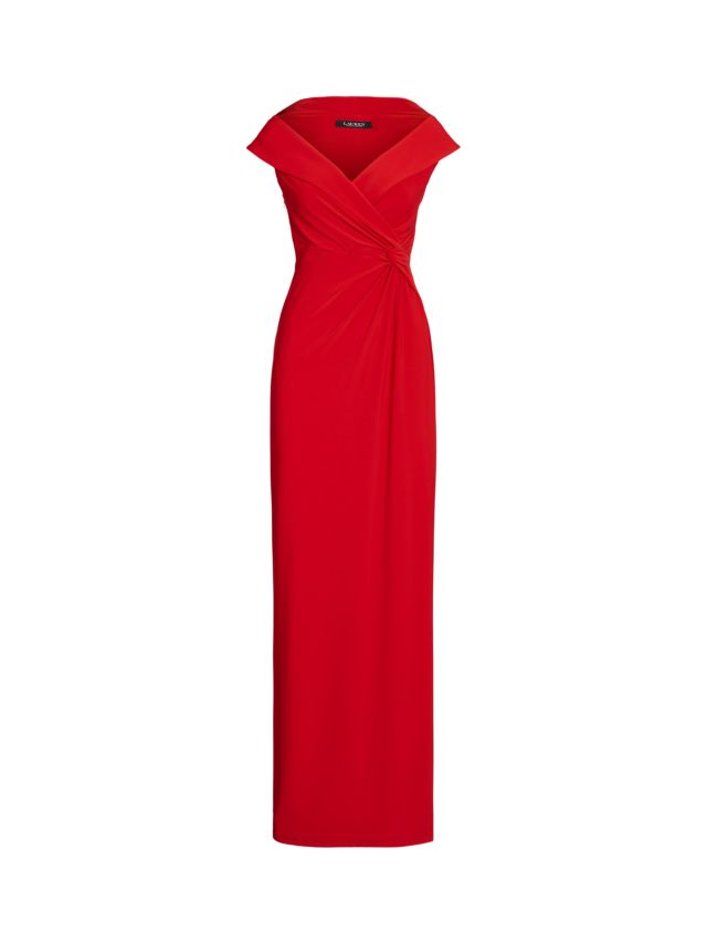 Ralph lauren cold shoulder on sale gown