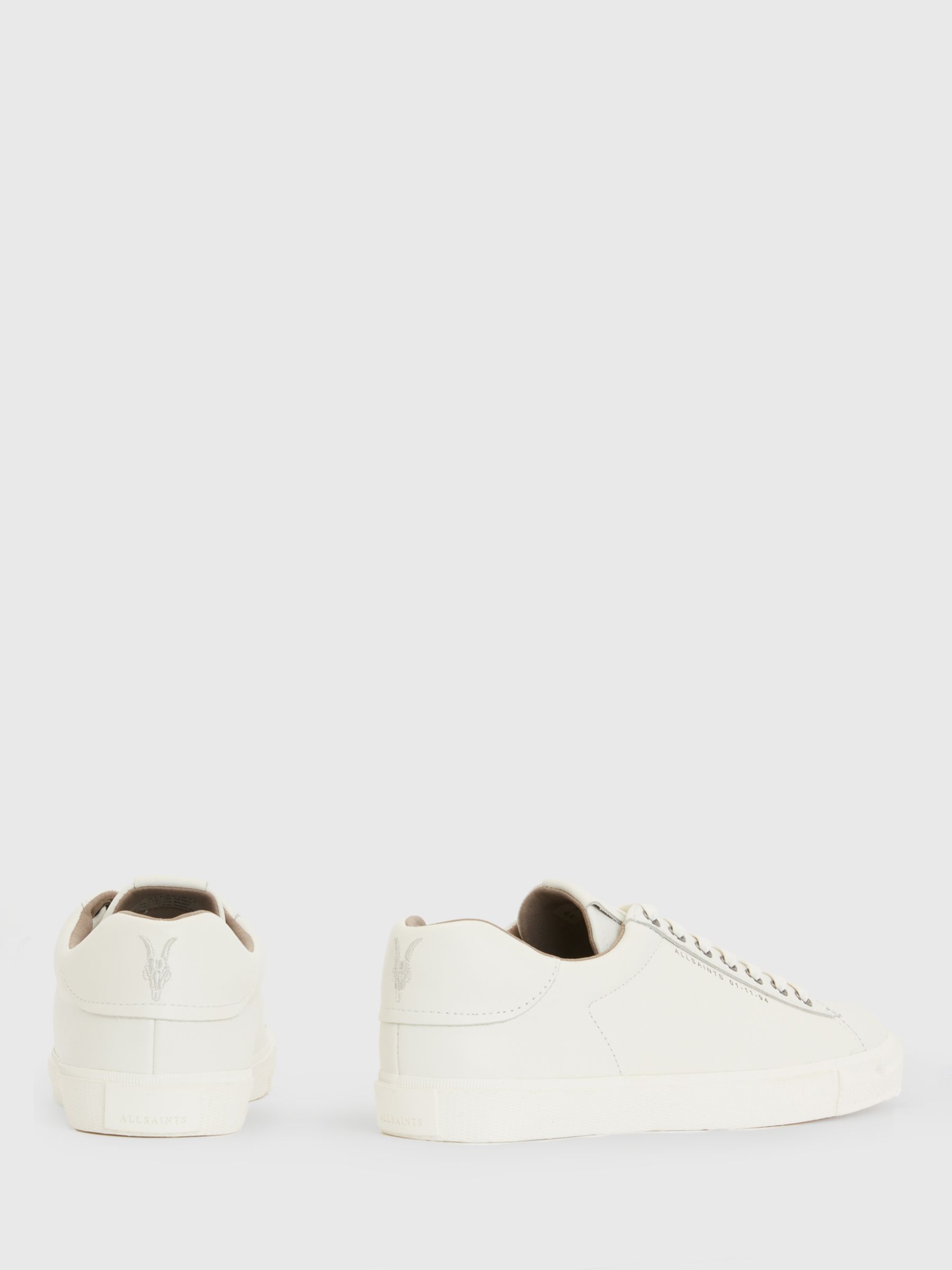Buy AllSaints Brody Leather Low Top Trainers Online at johnlewis.com