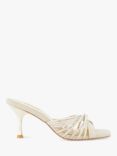 Dune Marquee Stiletto Heel Sandals, Gold