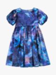 Angel & Rocket Kids' Lucia Galaxy Print Dress, Blue