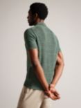 Ted Baker Blossam Textured Zip Polo Shirt