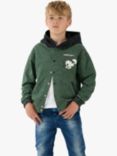 Angel & Rocket Kids' Minecraft Bomber Jacket, Grey