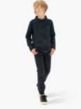 Angel & Rocket Kids' Logan Smart Cargo Pocket Jacket, Navy, Navy