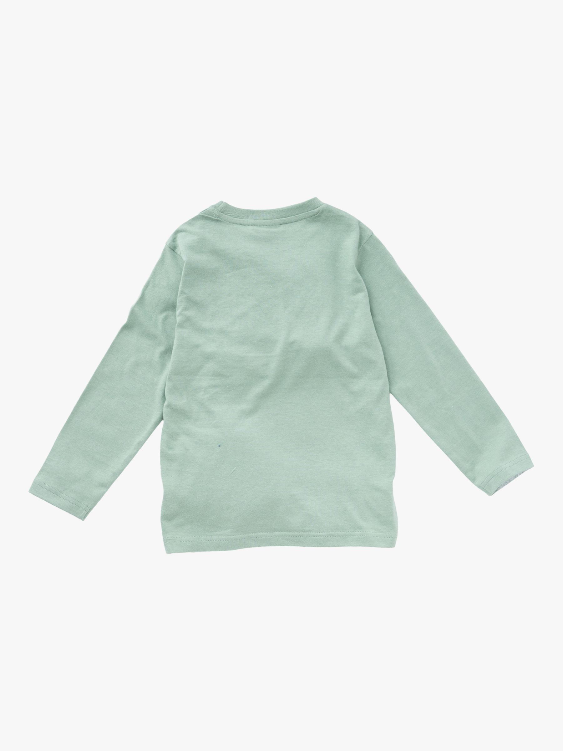 Buy Angel & Rocket Kids' Marvel Long Sleeve T-Shirt, Green Online at johnlewis.com