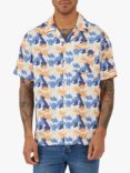 LUKE 1977 Mamba Camouflage Print Shirt, Apricot/Multi