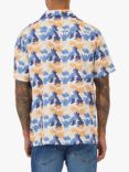 LUKE 1977 Mamba Camouflage Print Shirt, Apricot/Multi