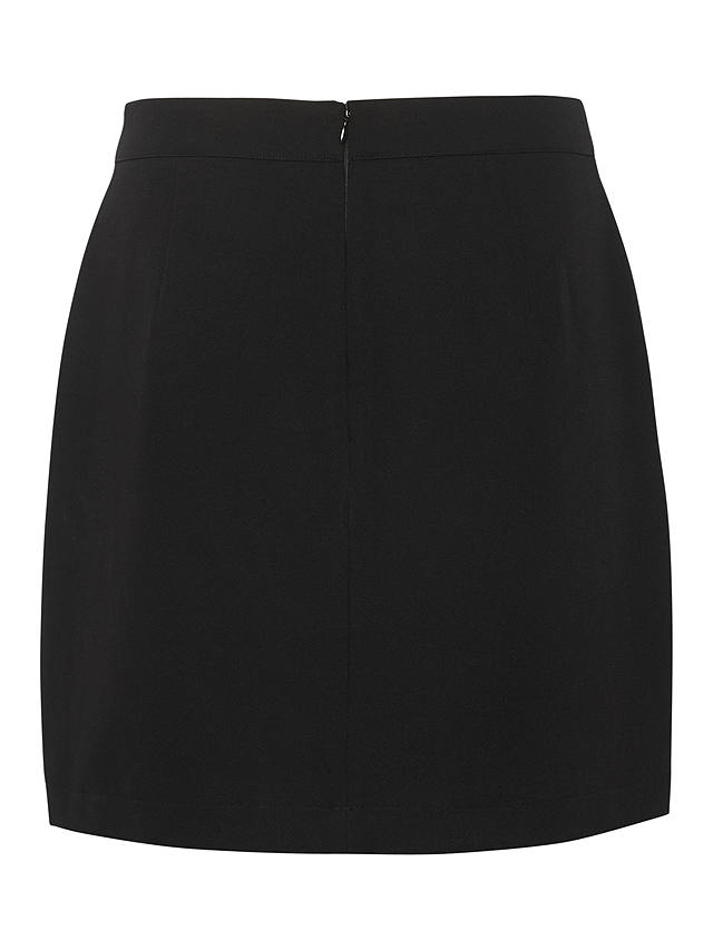 KAFFE Sakura High Waisted Mini Skirt, Black